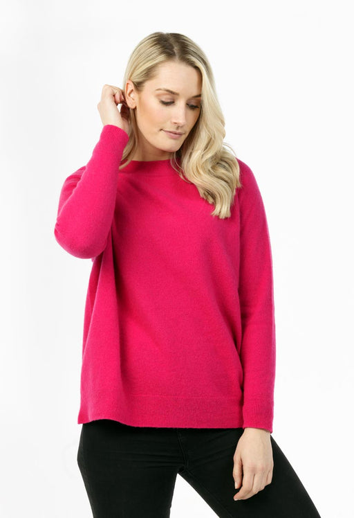 NB816 peony pink lounge sweater
