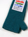 Womens hand warmers azure possum merino wool