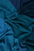 Roxburgh merino wool throw blanket ocean blue teal
