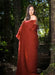 Russet Terracotta Red Mohair Throw Blanket