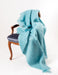 Sea Spray Mohair Throw Blanket