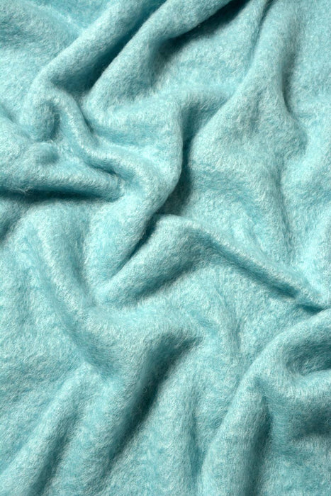 Sea Spray Mohair Throw Blanket NZ