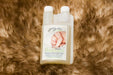 Medium Sheepskin Pet Bed and Cleaning Products