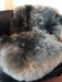 Grey Longwool Double Sheepskin Rug