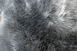 Grey Longwool Double Sheepskin Rug