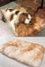 Pet Bed Sheepskin - Lined Rectangle 35x55cm