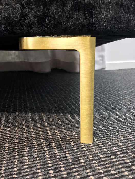 Stiletto Tall Skinny Metal Legs 15cm - Polished Gold