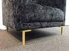 Stiletto Tall Skinny Metal Chair Legs 15cm - Polished Gold