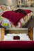 Mohair Blanket Tamarind Red