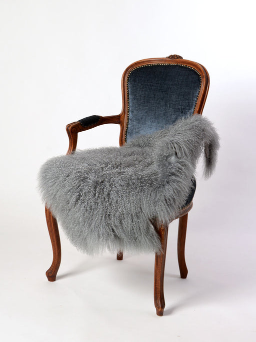 Mid Grey Tibetan Lamb Skin