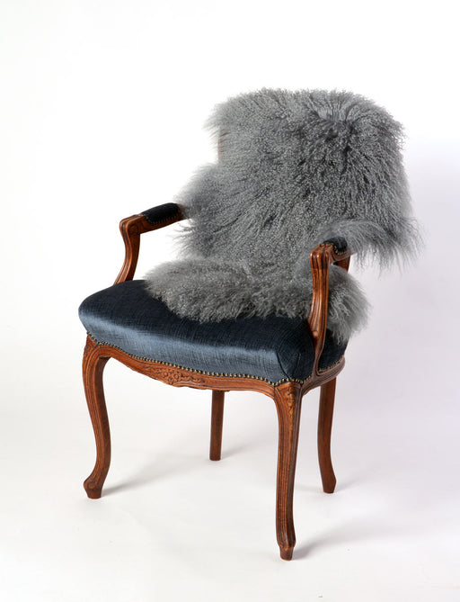 Mid Grey Tibetan Lamb Skin
