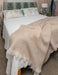 Mohair Blanket NZ Toi Toi Beige 