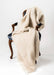 Mohair Chair Throw  NZ Windermere Toi Toi Beige 