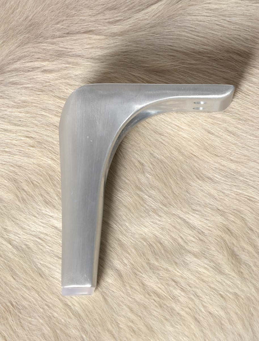 Valentino furniture leg for ottomans silver