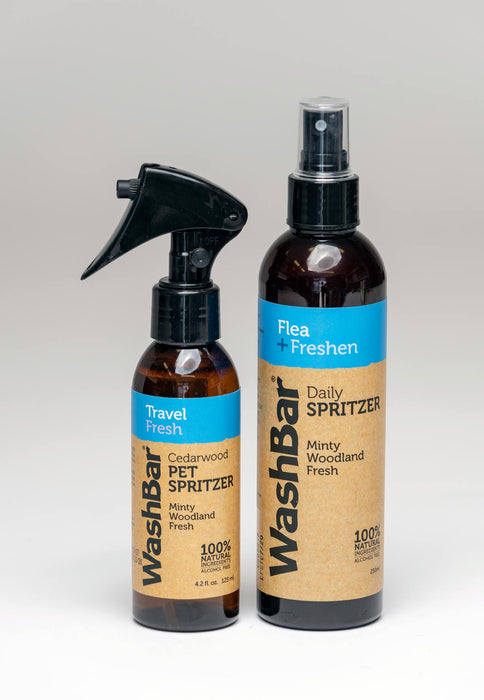 Flea Freshen Minty Woodland Coat Freshener Flea Repellent Spritzer for Dogs