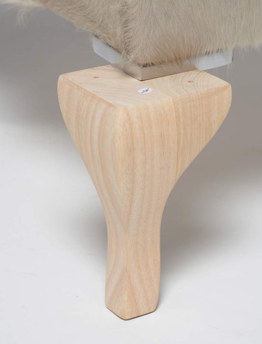 Watson wood furniture leg curved