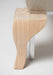 Watson wood furniture leg curved