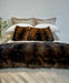 Natural Reddish Brown Possum Fur Bed Runner by Gorgeous Creatures