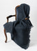 Charcoal Mohair Blanket NZ Charcoal Grey 
