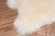 Champagne Cream Single Sheepskin Rug