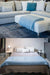 Mohair Throw Blanket NZ Glacier Blue 