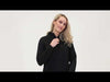 Charcoal Women's Plain Zip Jacket video - NB485