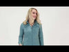 Topaz Women's Plain Zip Jacket video - NB485